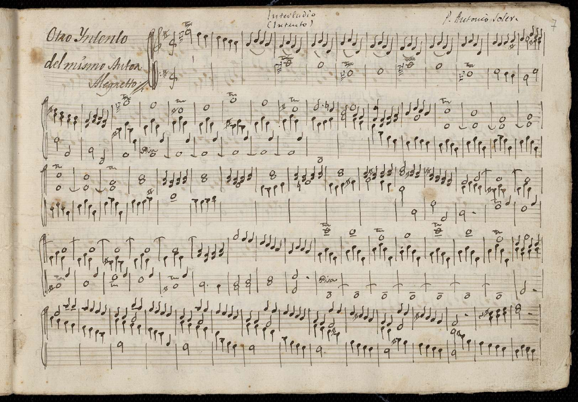 Intento or Paso in G major