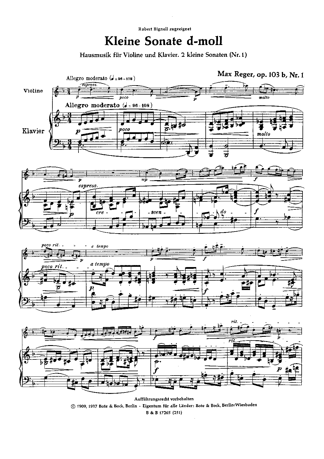 Violin Sonata No.6
