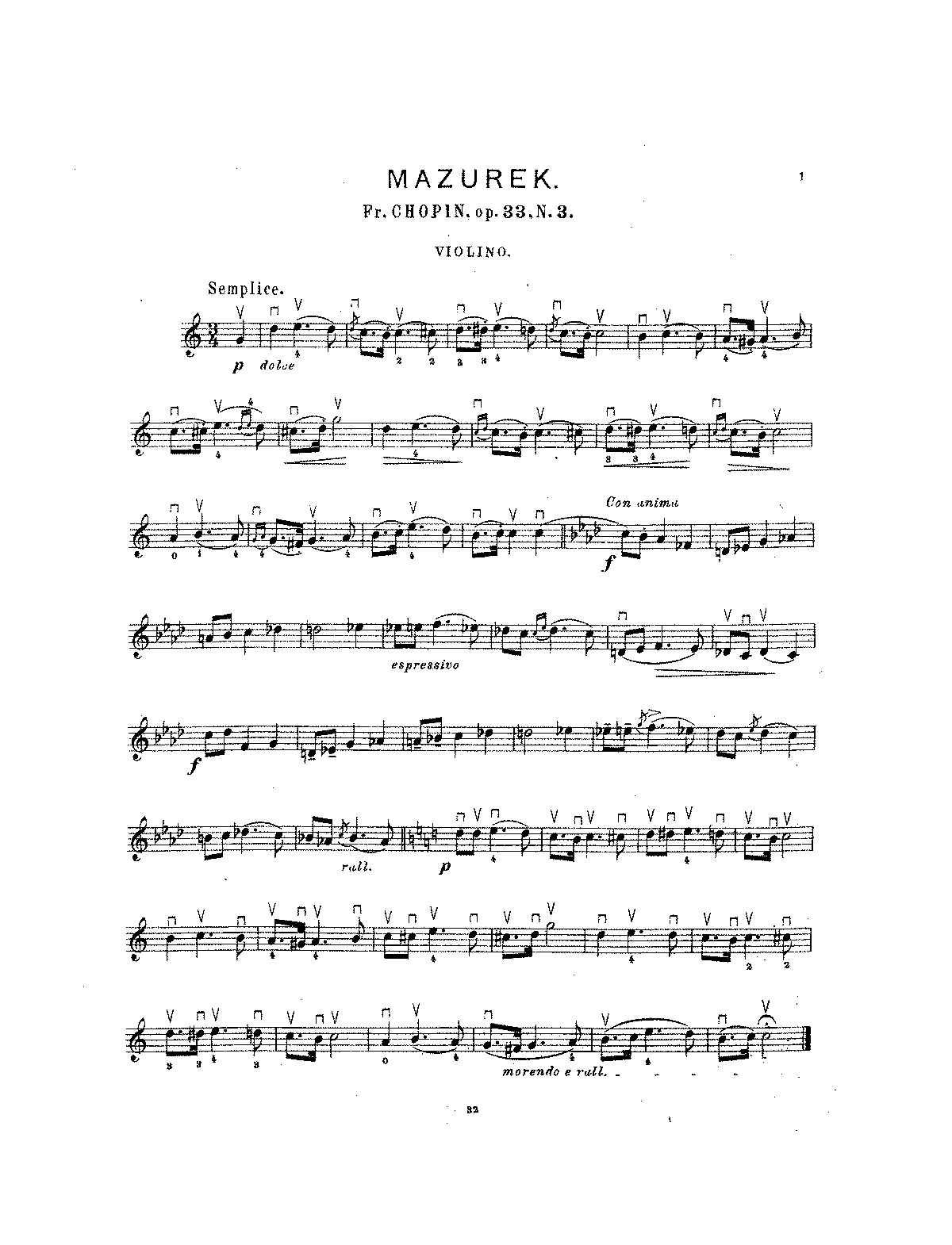 Mazurkas, Op.33 (Chopin, Frédéric) - IMSLP: Free Sheet Music PDF Download