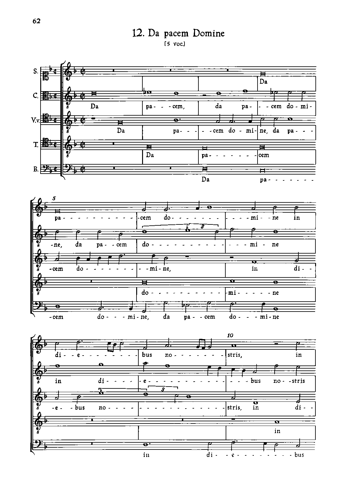 da pacem domine lv 957 lassus orlande de imslp petrucci music