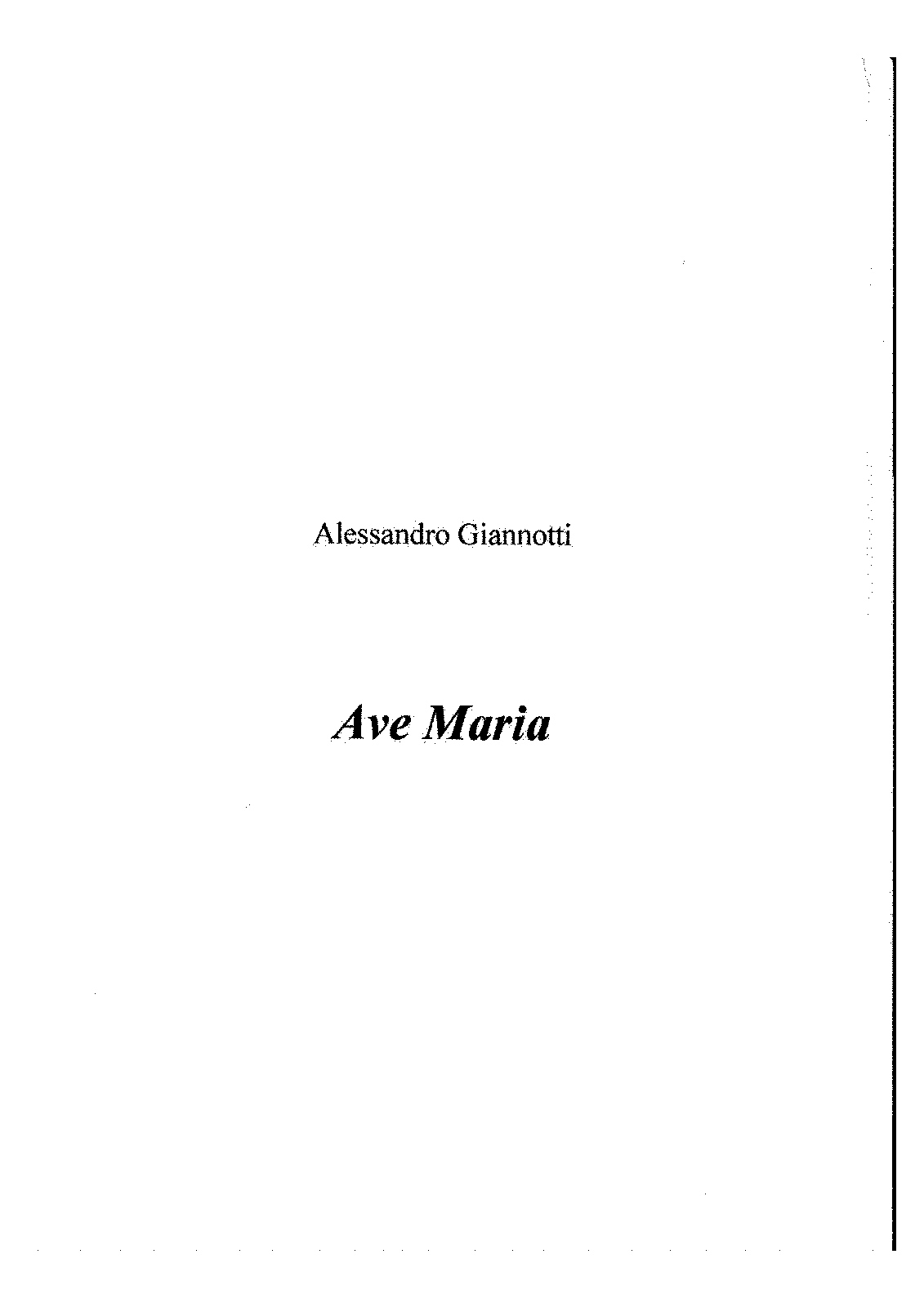 Ave Maria (Giannotti, Alessandro) - IMSLP