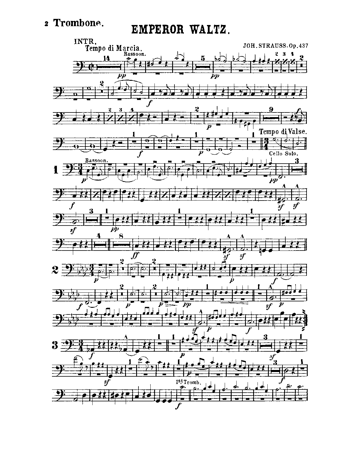 File:PMLP39963-Strauss Jr. Kaiser-Walzer, Op.437 (arr. Orch. Seredy) - Trombone.pdf