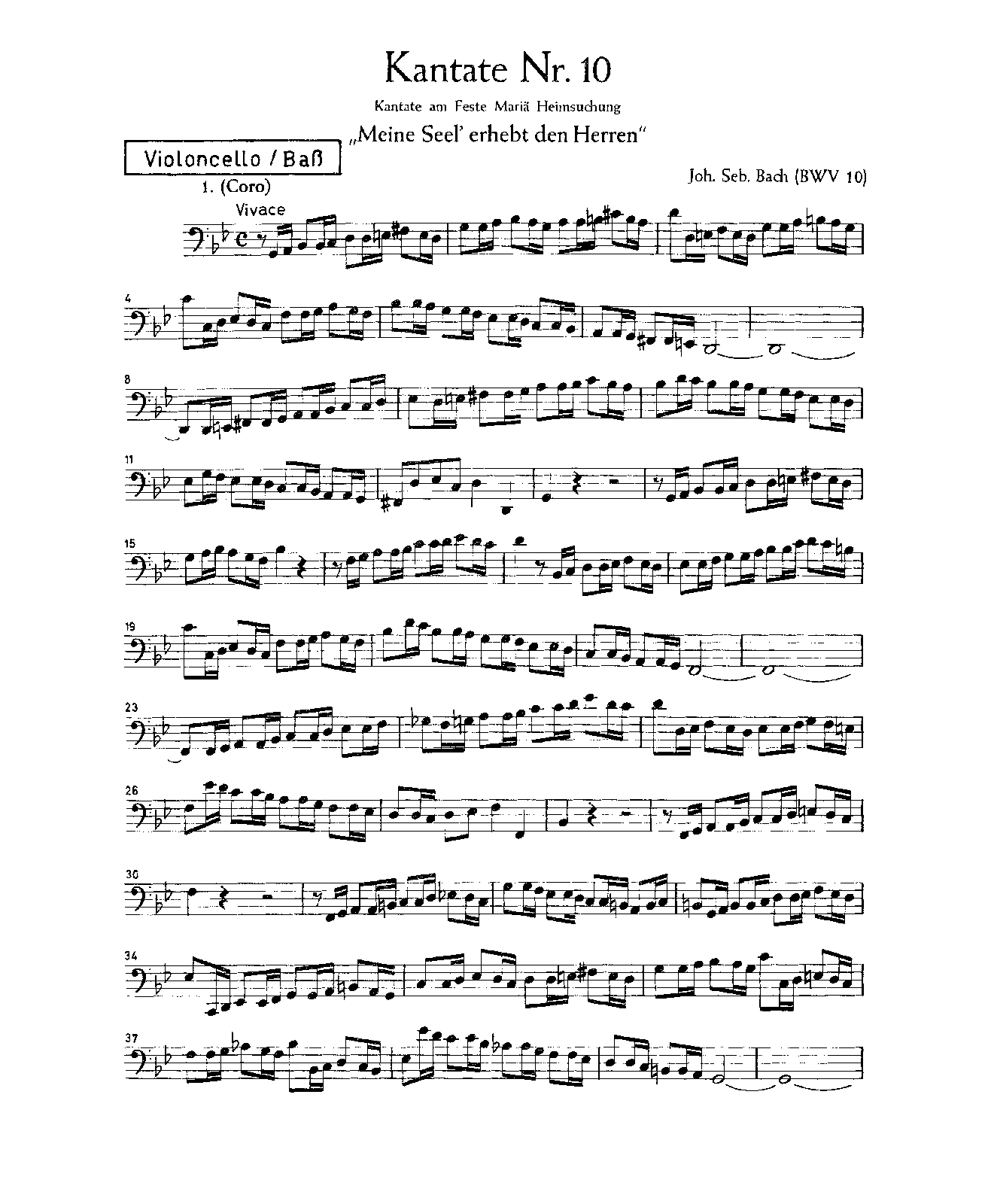 File:PMLP134064-Bach Meine Seel erhebt den Herren, BWV 10 - Cellos, Basses.pdf