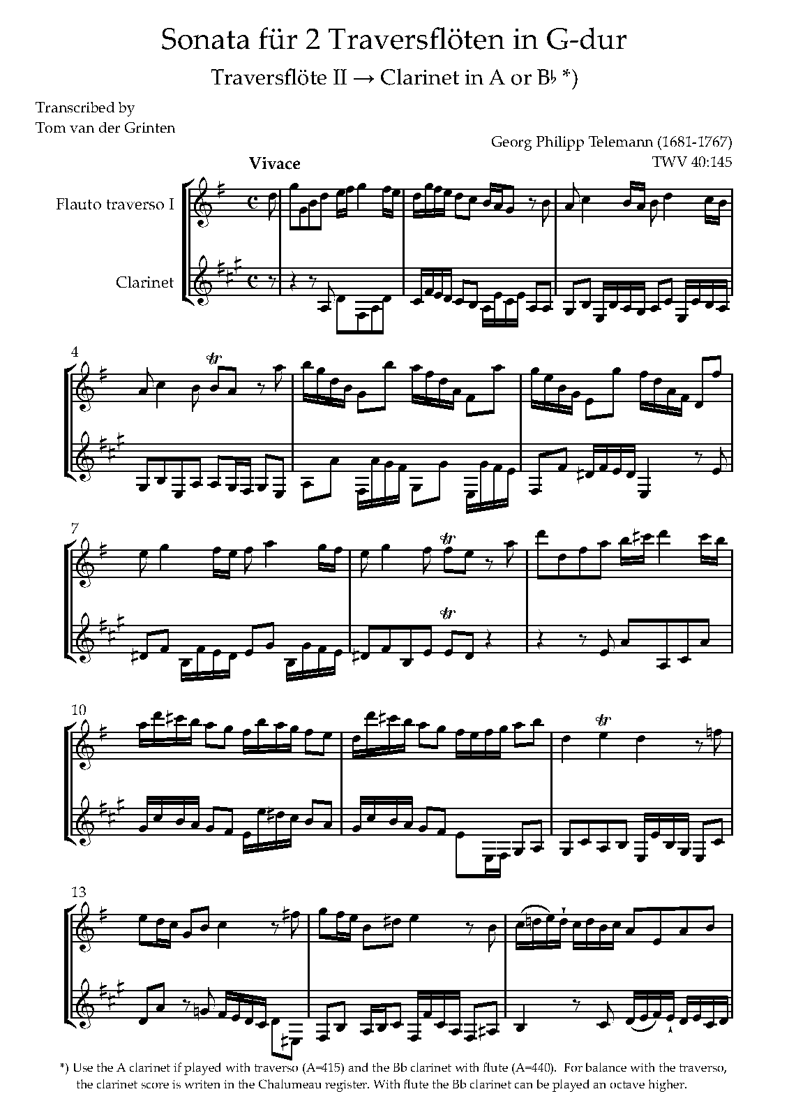 File:PMLP751303-Telemann, TMW 40-145 Duet traverso in G dur. Traverso II - clarinet - Full Score.pdf