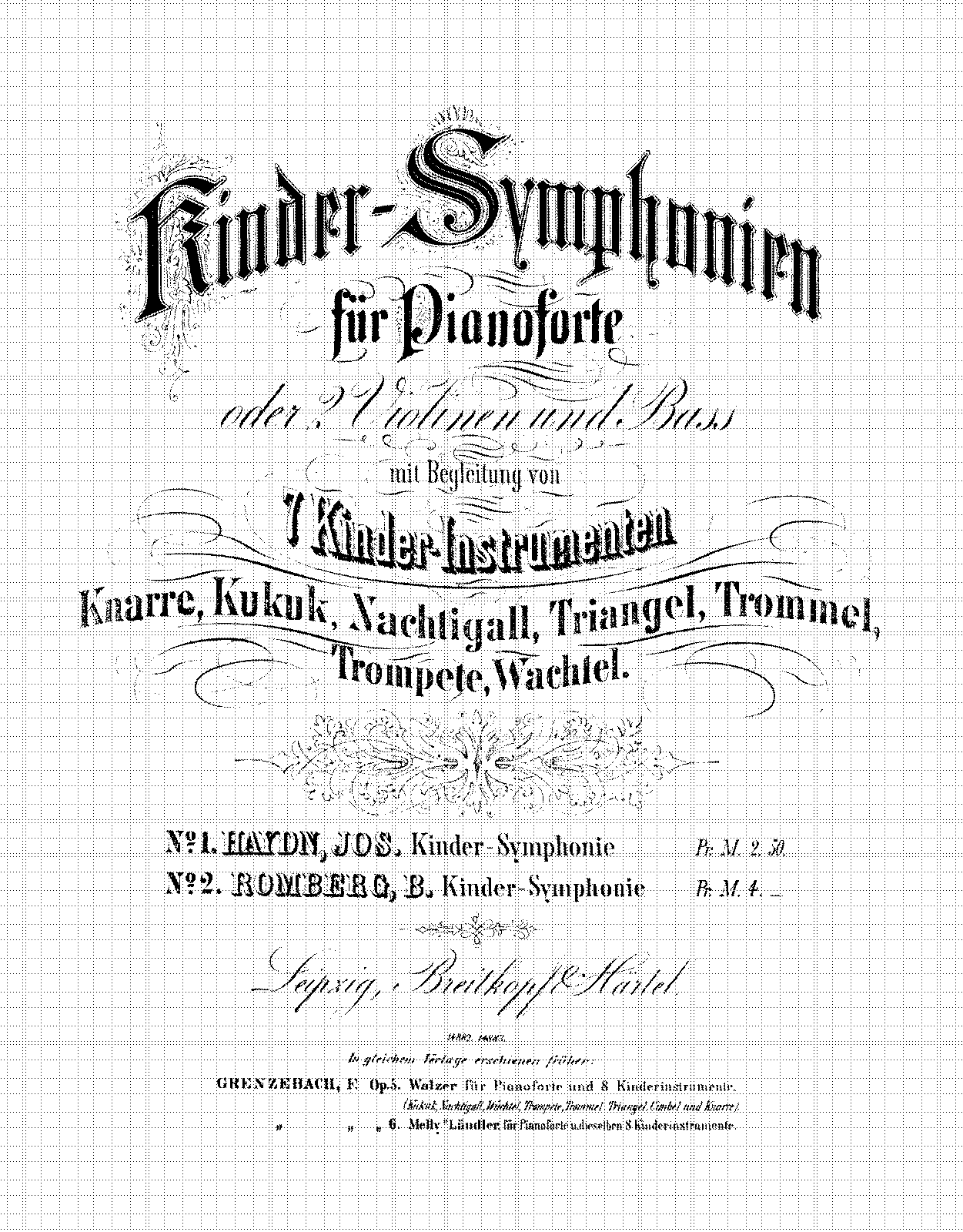 Symphonie Burlesque, Op.62 (Romberg, Bernhard) - IMSLP