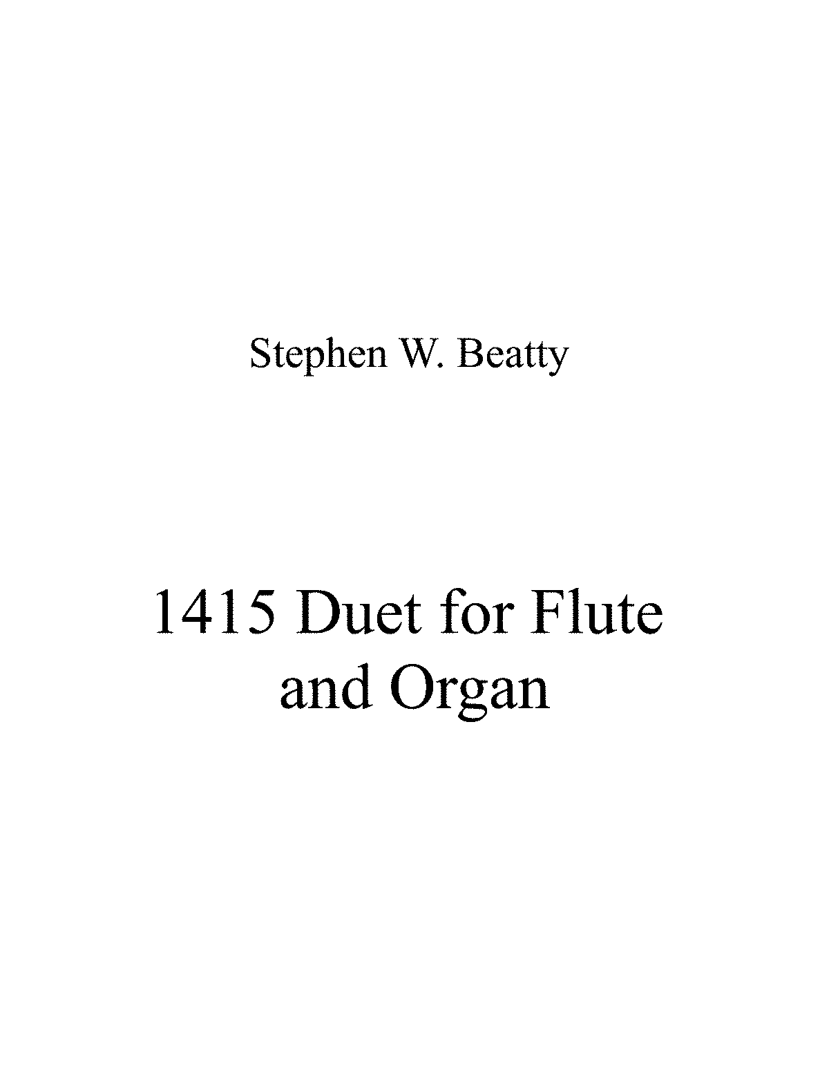 Duet for Flute and Organ, Op.1415 (Beatty, Stephen W.) - IMSLP: Free Sns-Brigh10