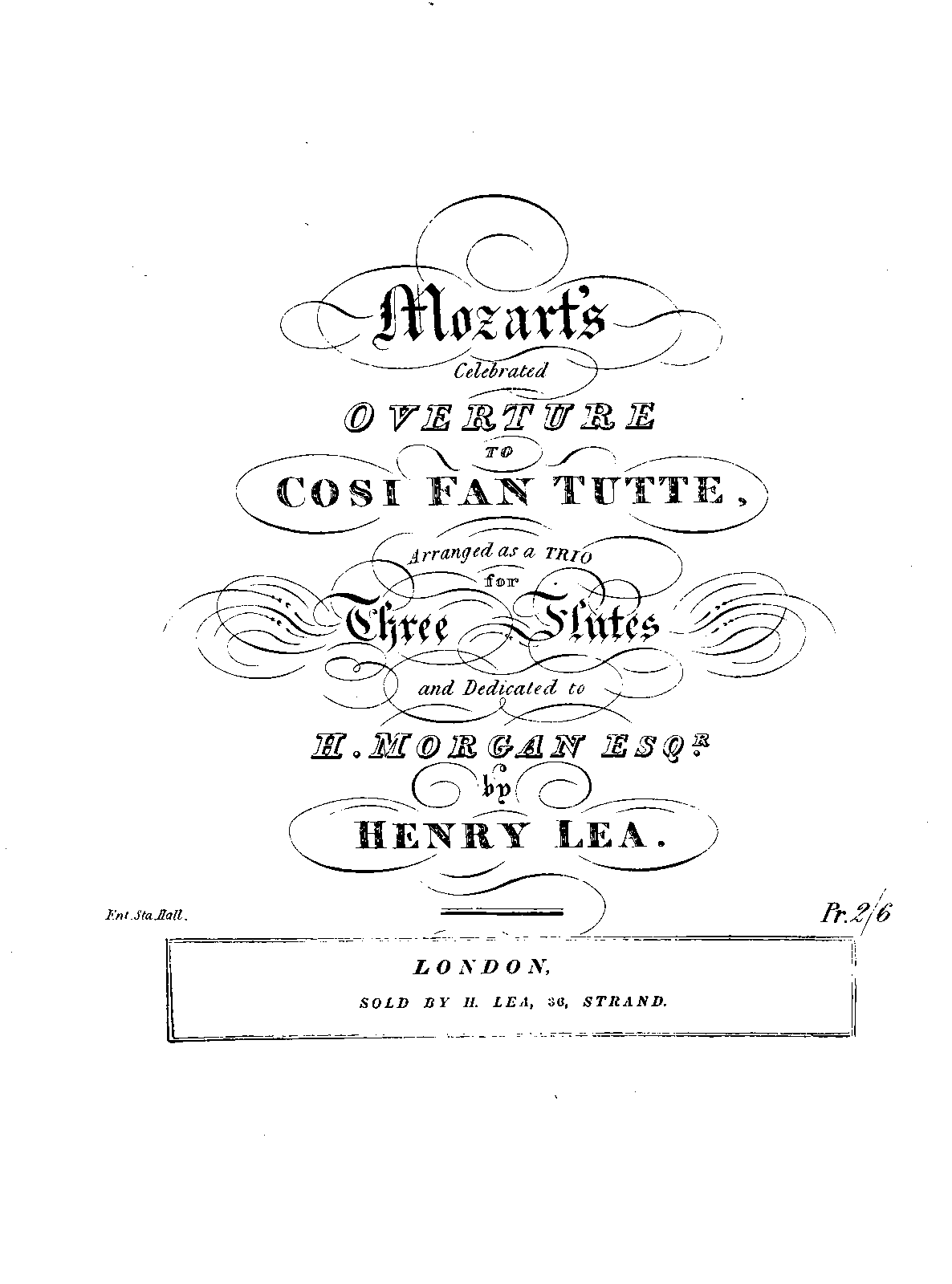 Così fan tutte, K.588 (Mozart, Wolfgang Amadeus) - IMSLP: Free Sheet ...