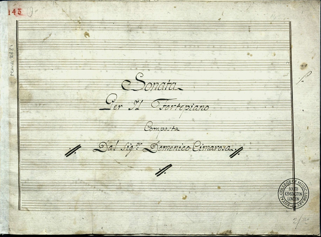 Piano Sonata in C major