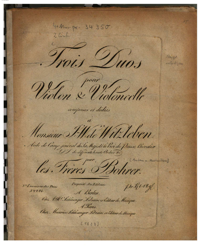 3 Duos for Violin and Cello, Book 3