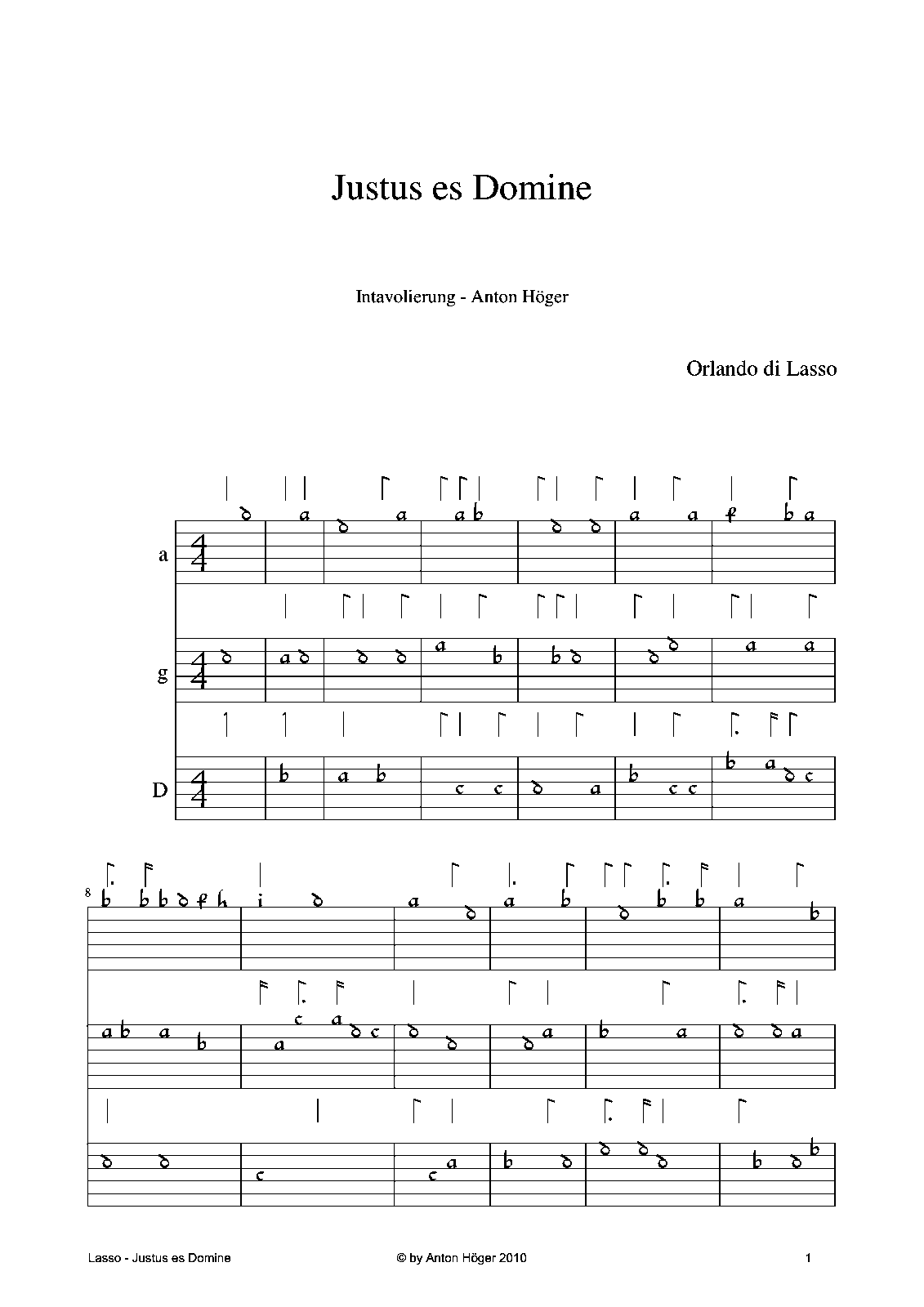 A Collection of German Lute Trios (Höger, Anton) IMSLP