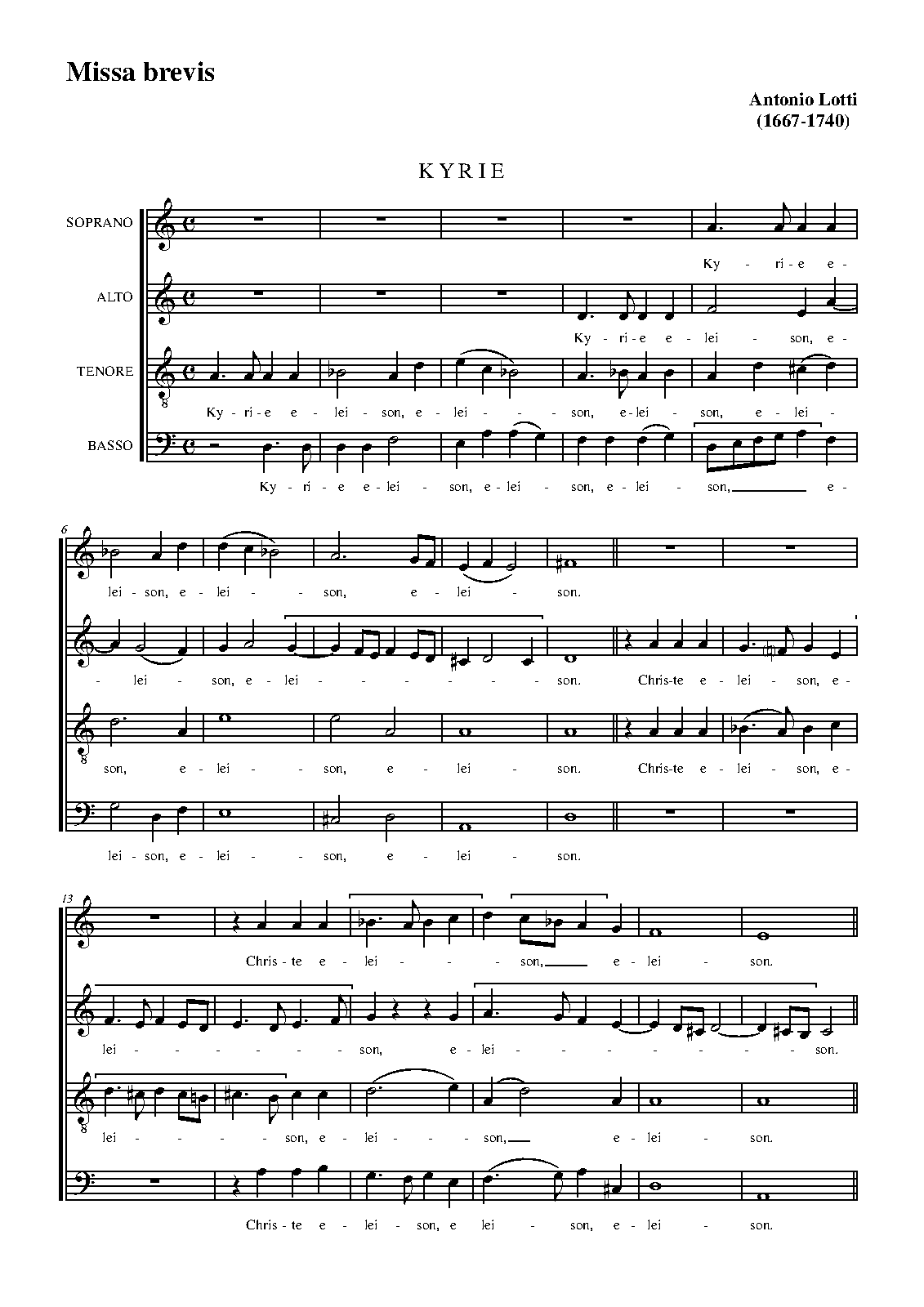 Missa brevis