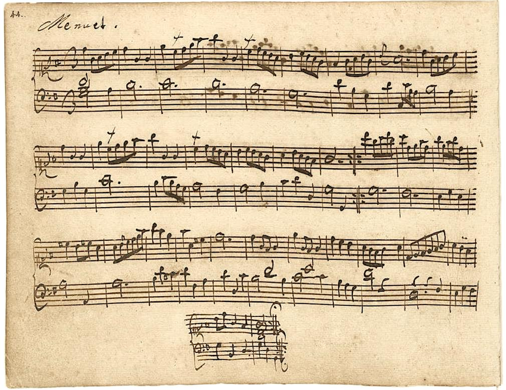 Minuet in G major