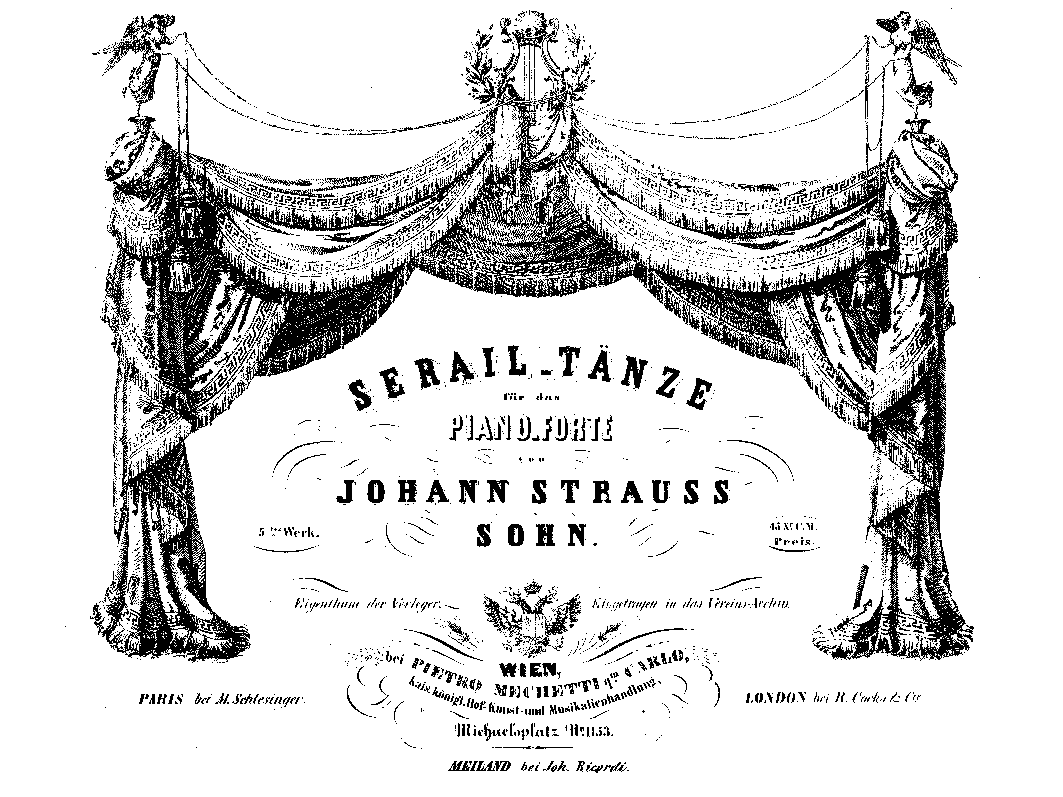 Serail-Tänze Walzer, Op.5