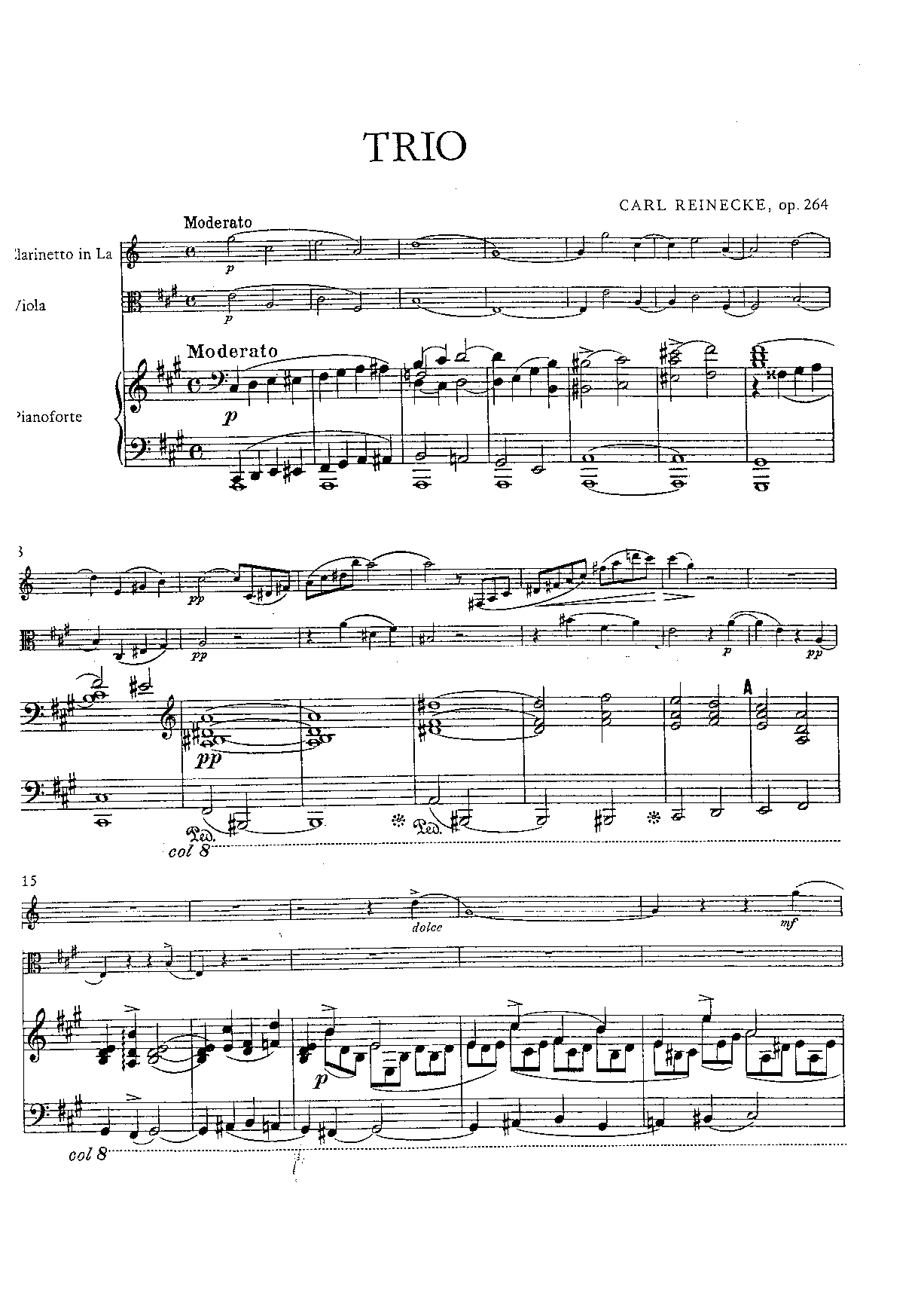 Trio for Piano, and Viola, Op.264 (Reinecke, Carl) IMSLP