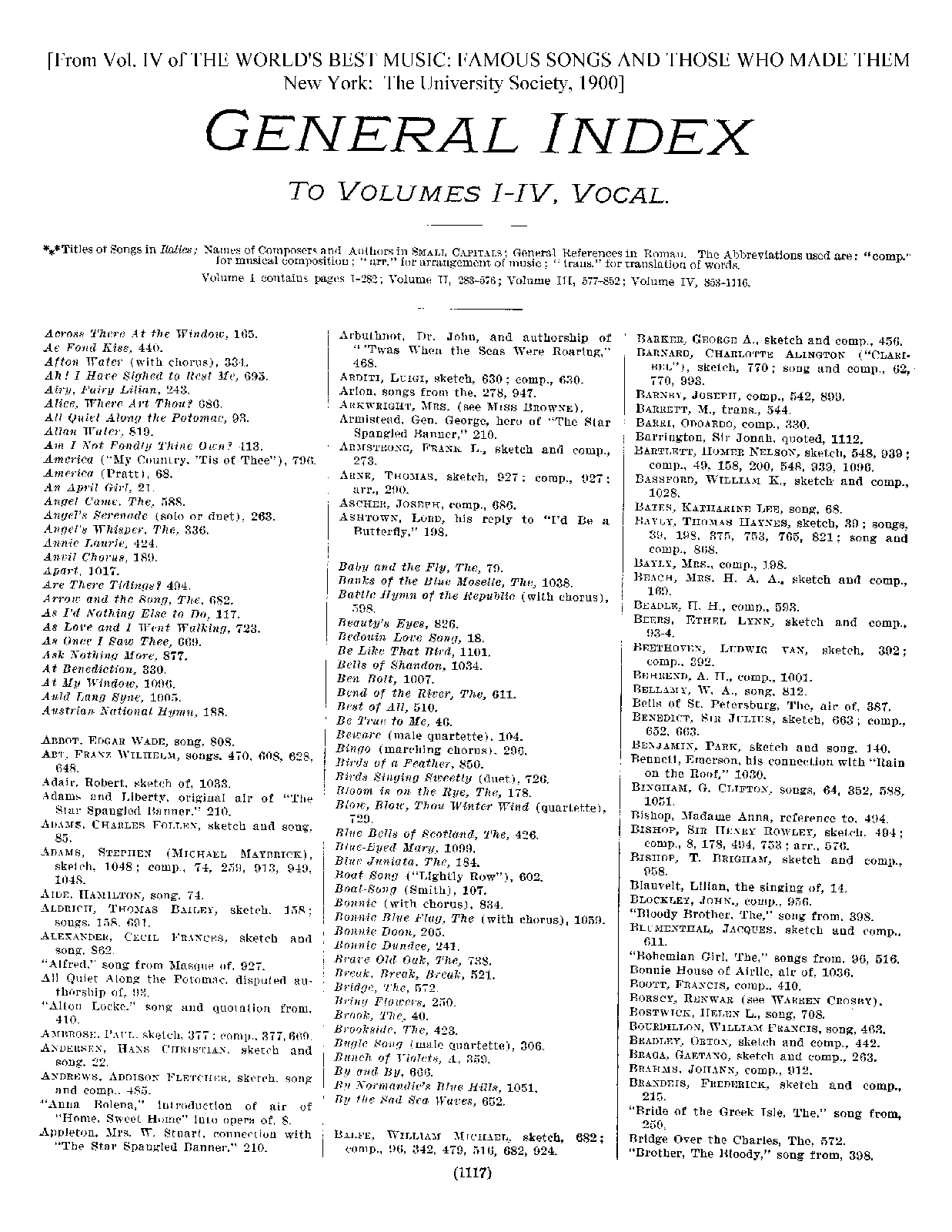 The World's Best Composers (Various) IMSLP