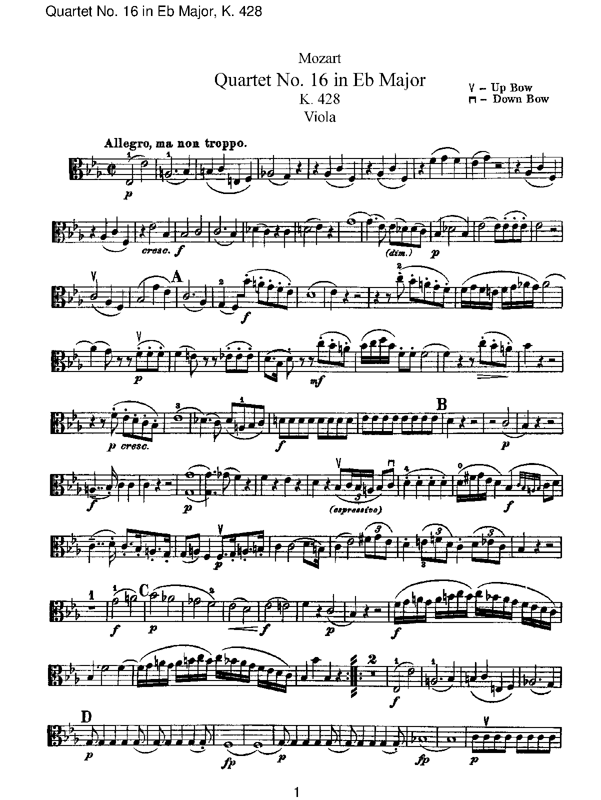 File:Mozart - String Quartet No.16 Viola.pdf