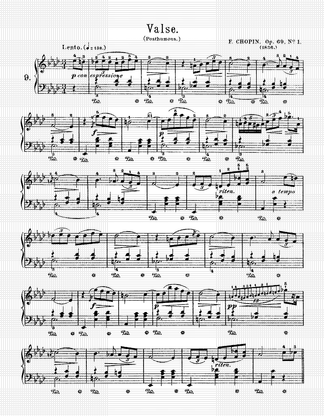 Waltzes, Op.69 (Chopin, Frédéric) - IMSLP: Free Sheet Music PDF Download