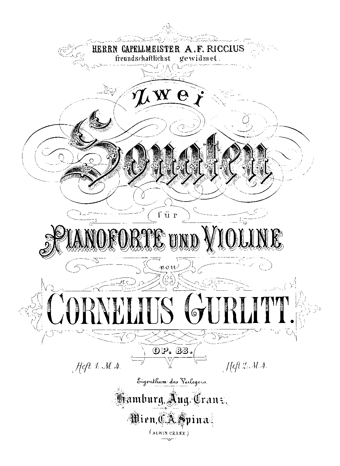 2 Violin Sonatas