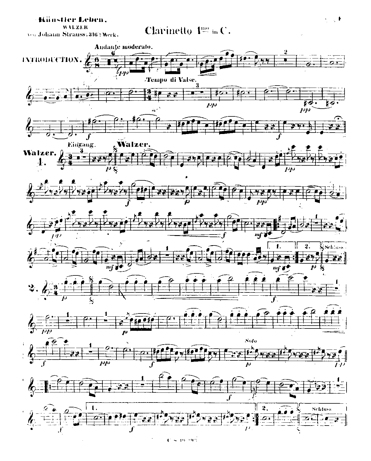 File:PMLP26948-Strauss Kuenstlerleben Spina CS19293 Clarinetto1.pdf