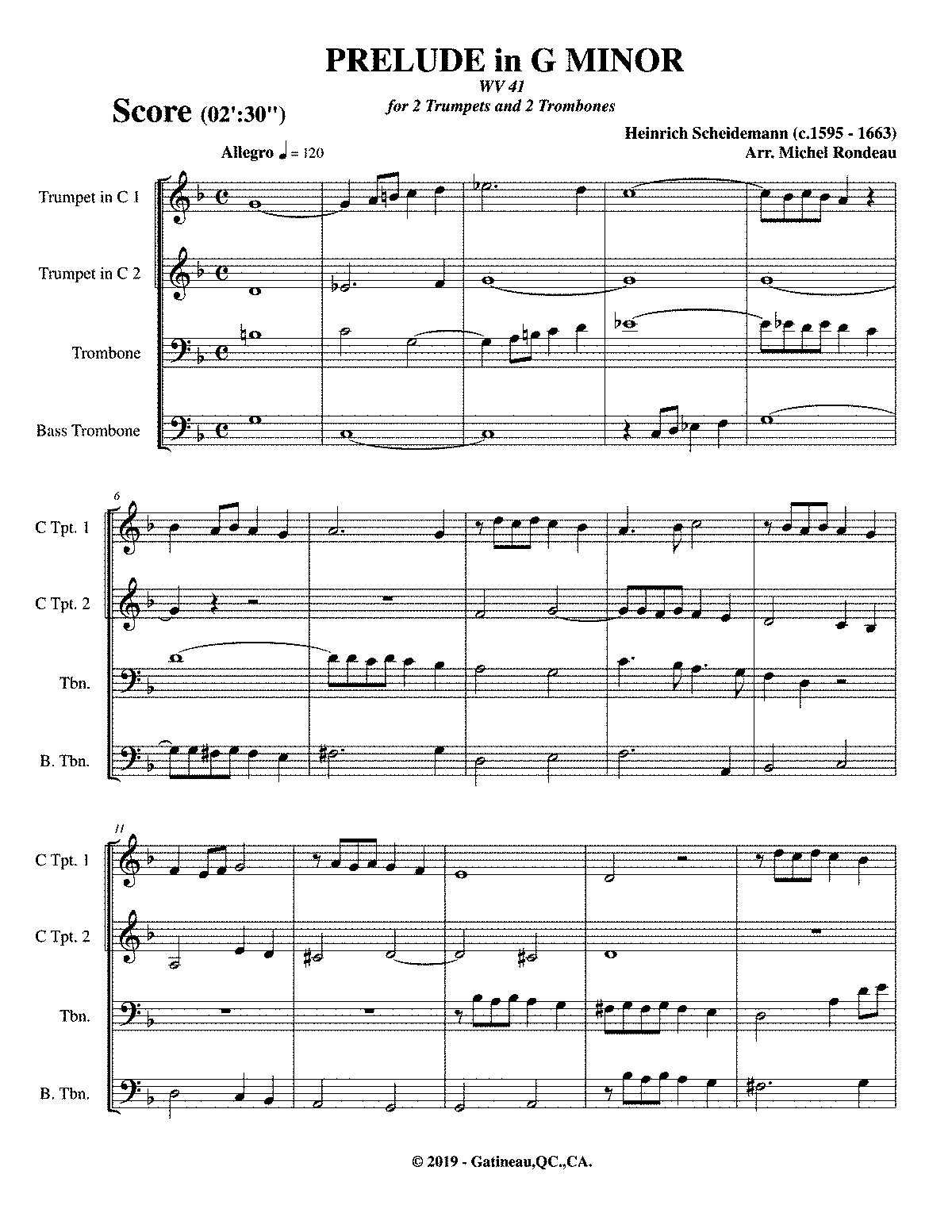 Praeambulum in G minor, WV 41 (Scheidemann, Heinrich) - IMSLP