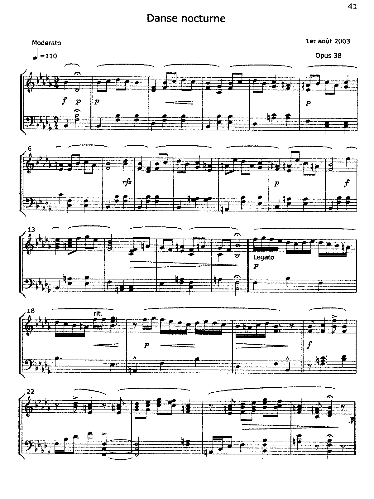 Danse Nocturne, Op.38 (Roullet, Hervé) - IMSLP