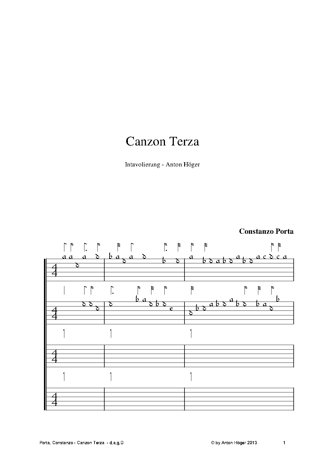 Canzon 3 (Porta, Costanzo) IMSLP