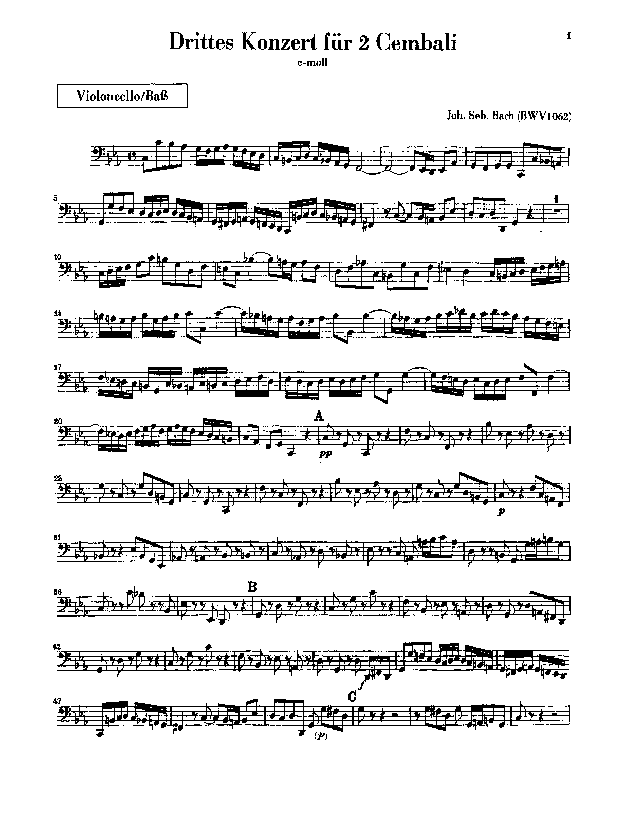 File:PMLP110935-Bach Concerto for 2 Harpsichords in C minor, BWV 1062 - Cellos, Basses.pdf