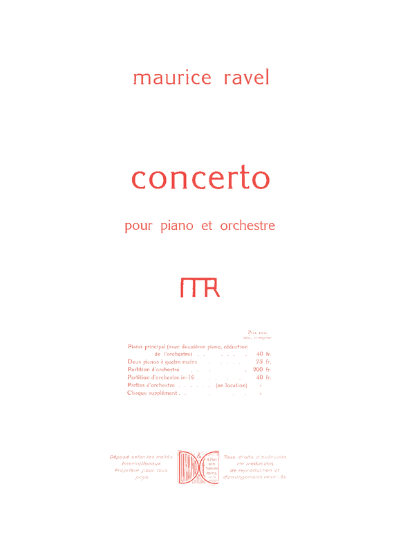 Piano Concerto in G major