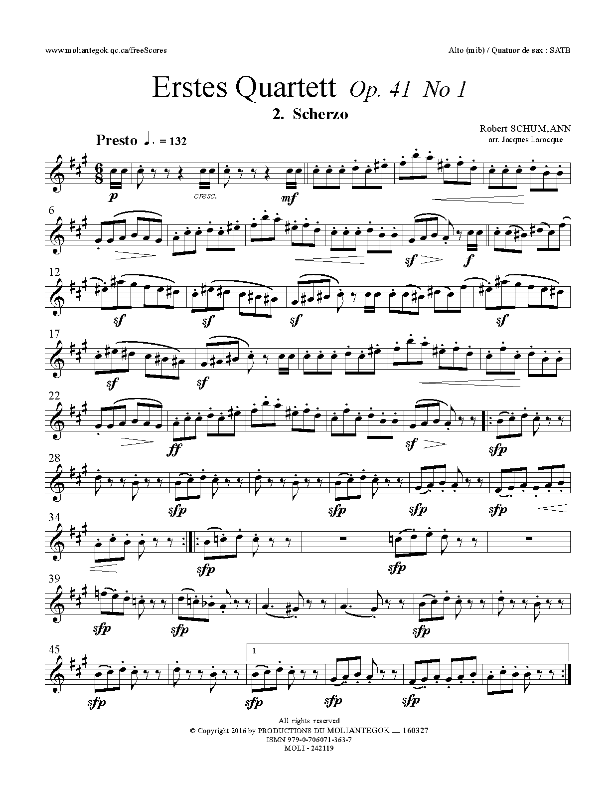 File:PMLP13306-SCHUMANN-Quatuor Op.41 -1 Scherzo = 4sax SATB - Alto sax.pdf