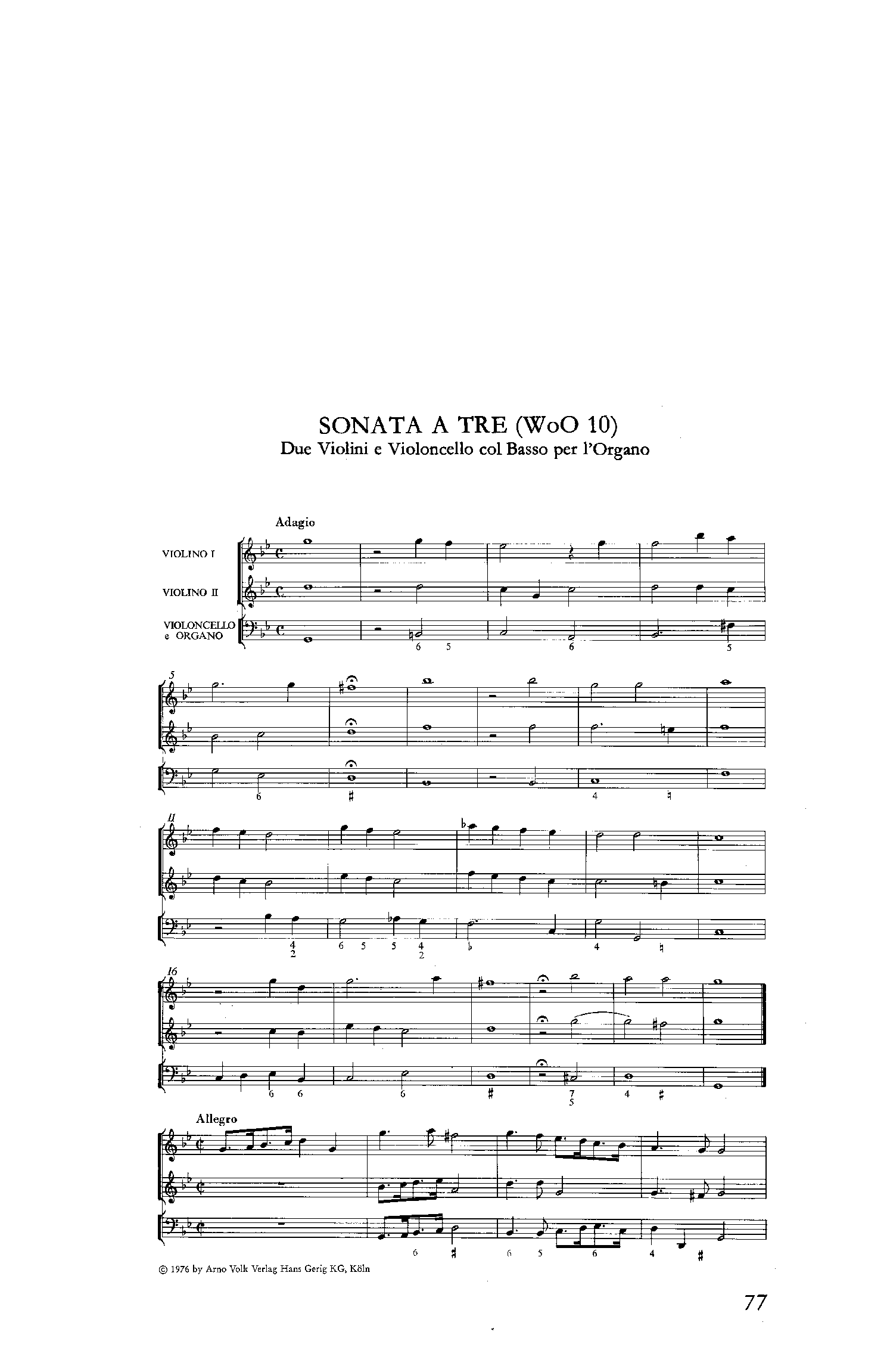 Trio Sonata
