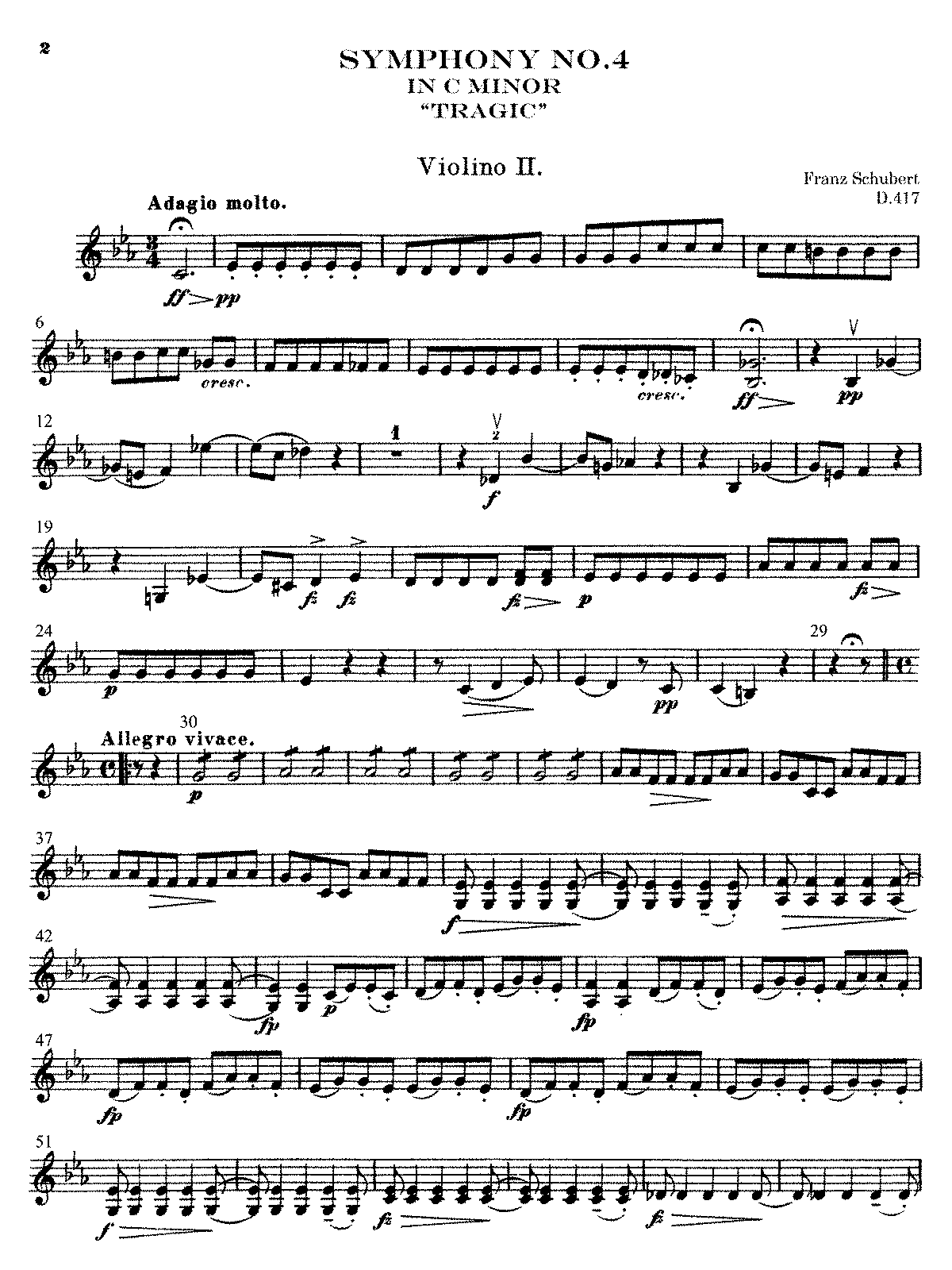 franz schubert symphony no 5 in b flat major