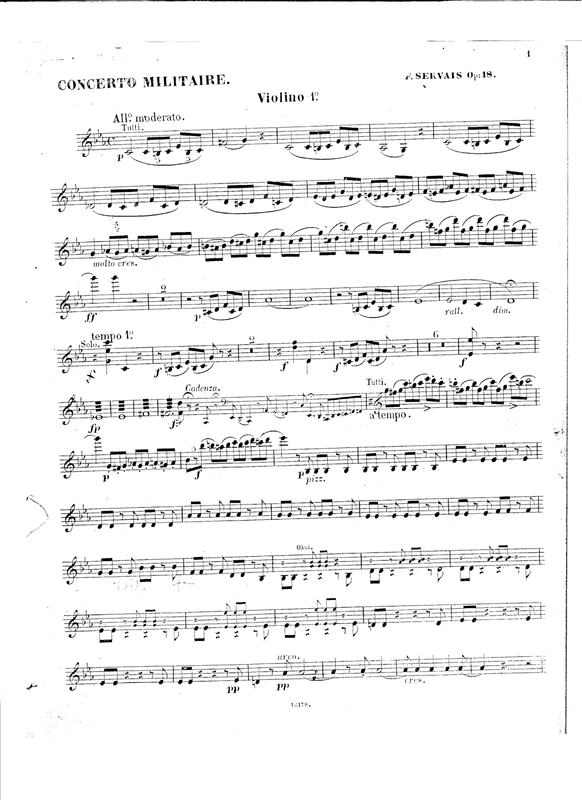 File:Servais - Concerto Miliraire Op.18 violin1.pdf