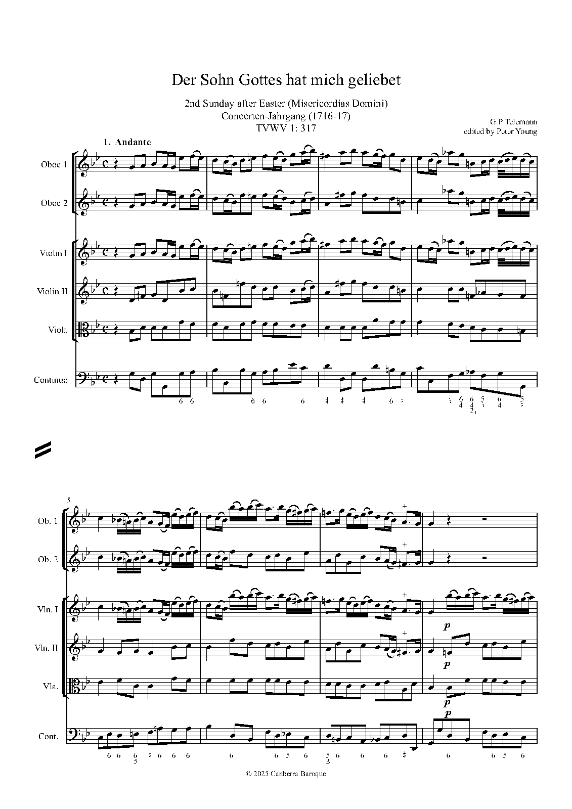 Der Sohn Gottes hat mich geliebet