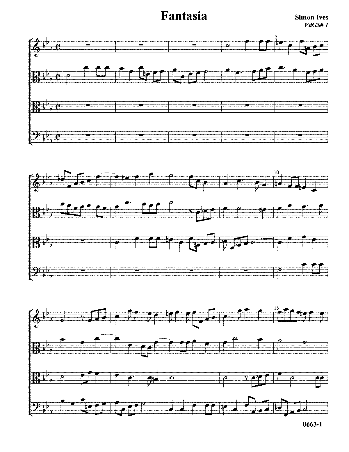 Fantasias For 4 Viols (Ives, Simon) - IMSLP