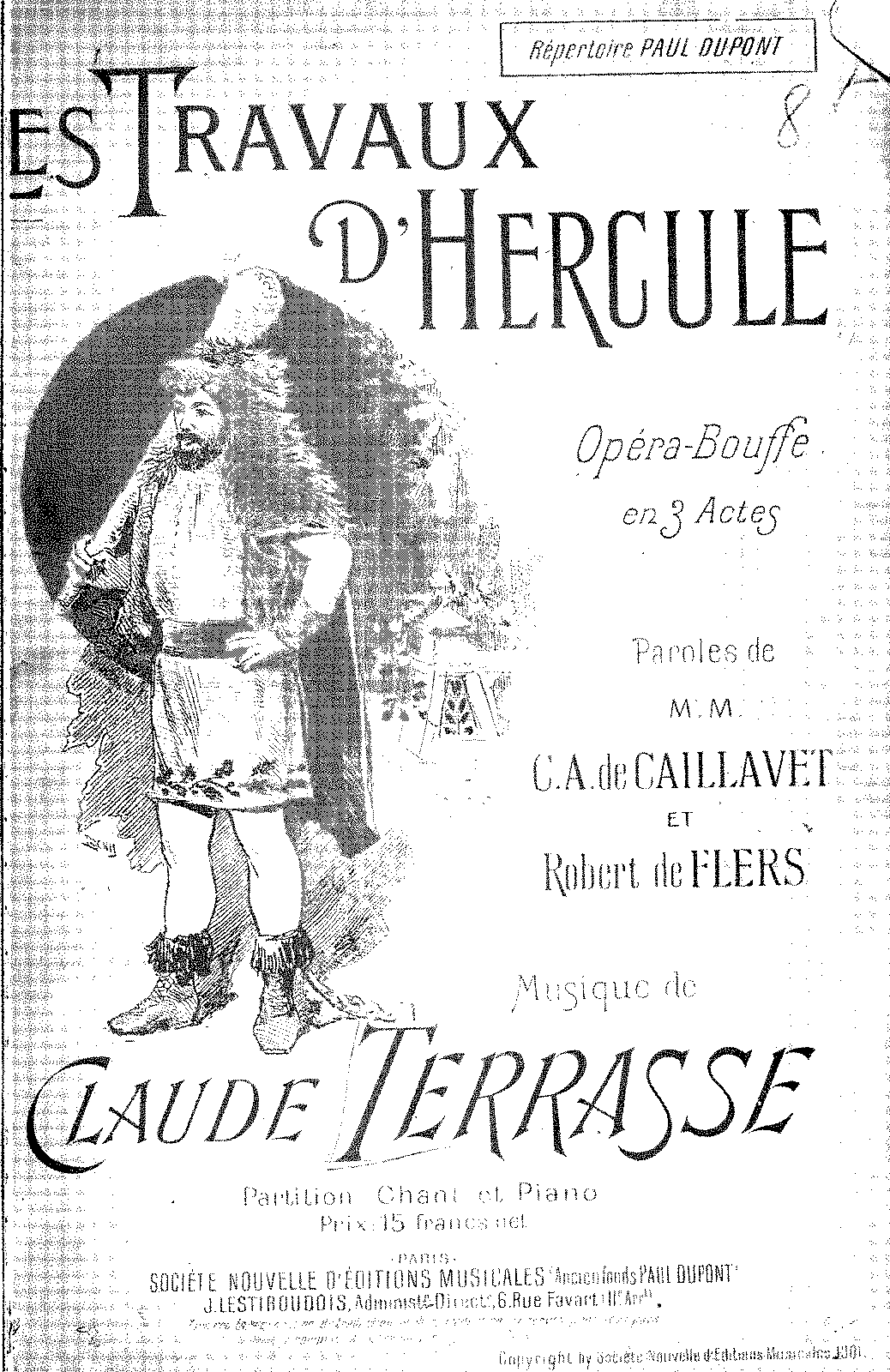 Les travaux d'Hercule (Terrasse, Claude) - IMSLP