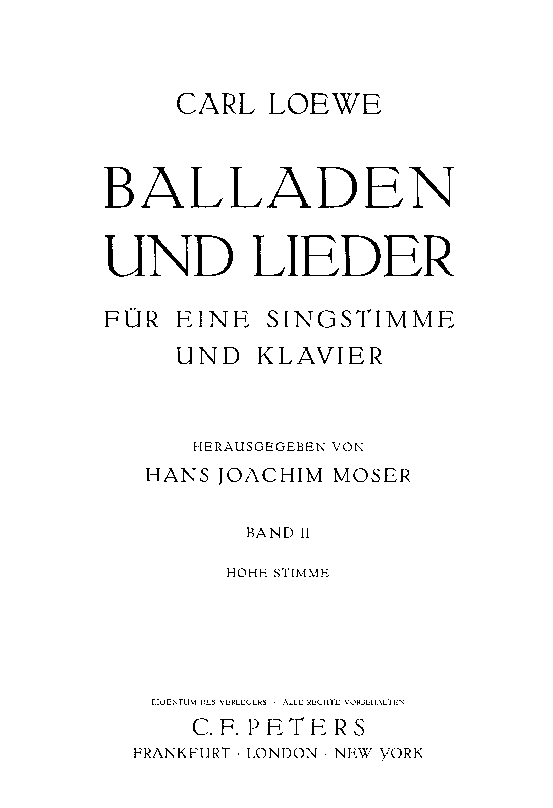 File:PMLP195917-Loewe Balladen und Lieder Hohe Stimme Band 2 Peters 8613 01 Op 3 No 2 filter.pdf
