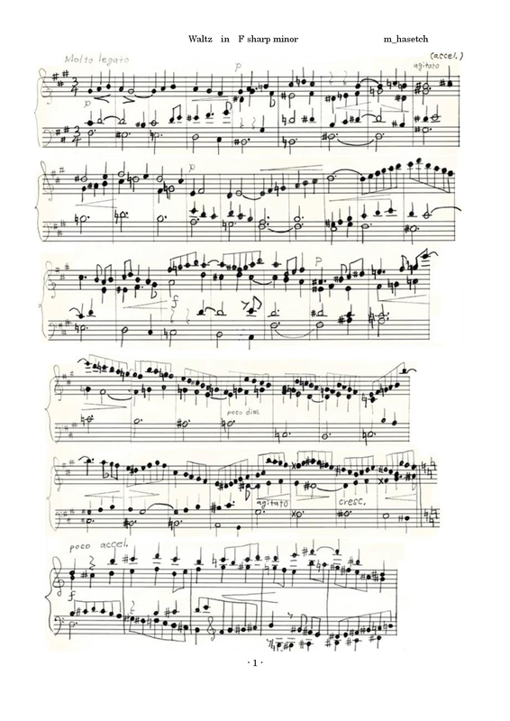 Waltz in Fsharp minor (Hasetch, M.) IMSLP
