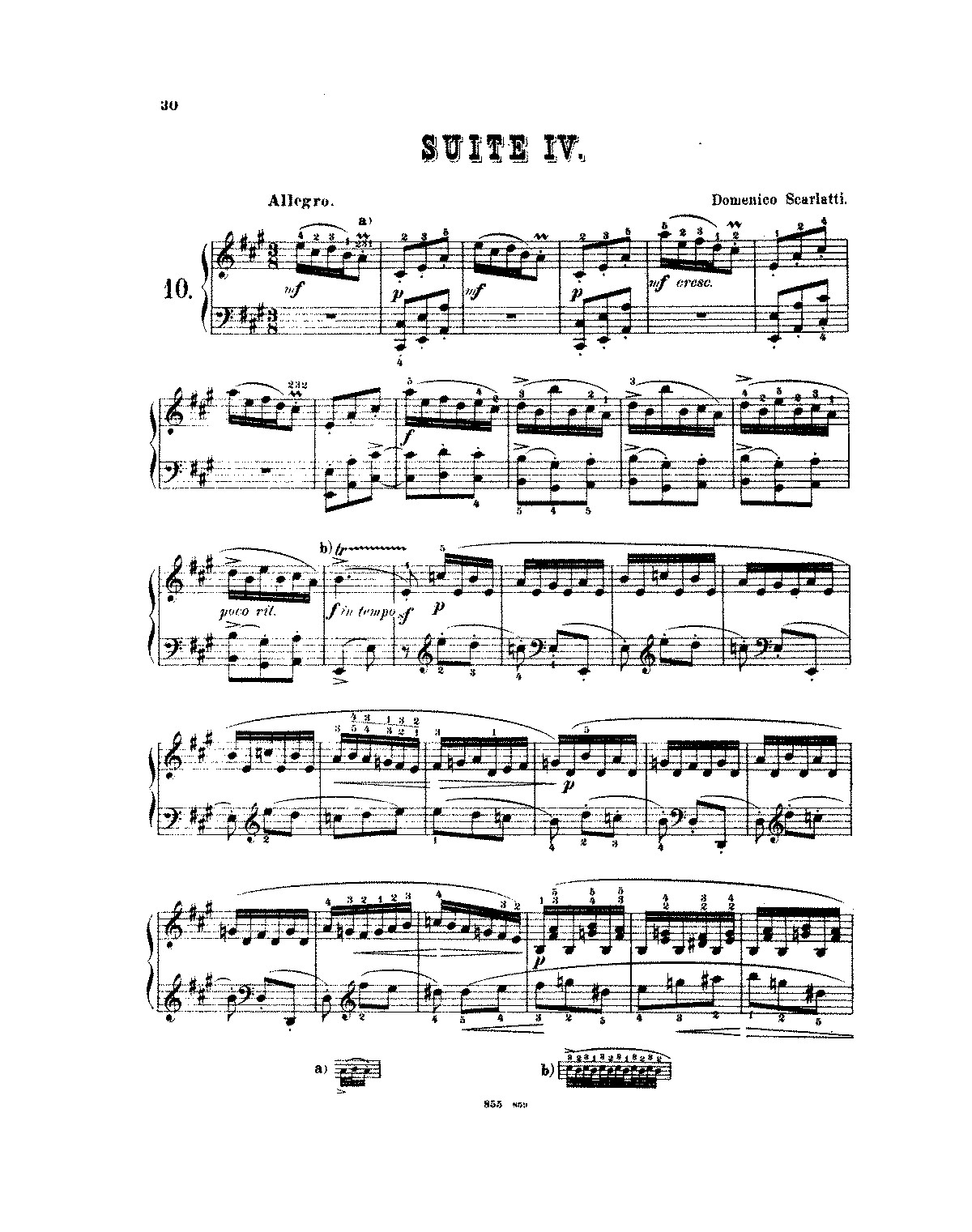 Keyboard Sonata in A major, K.26 (Scarlatti, Domenico) - IMSLP: Free ...
