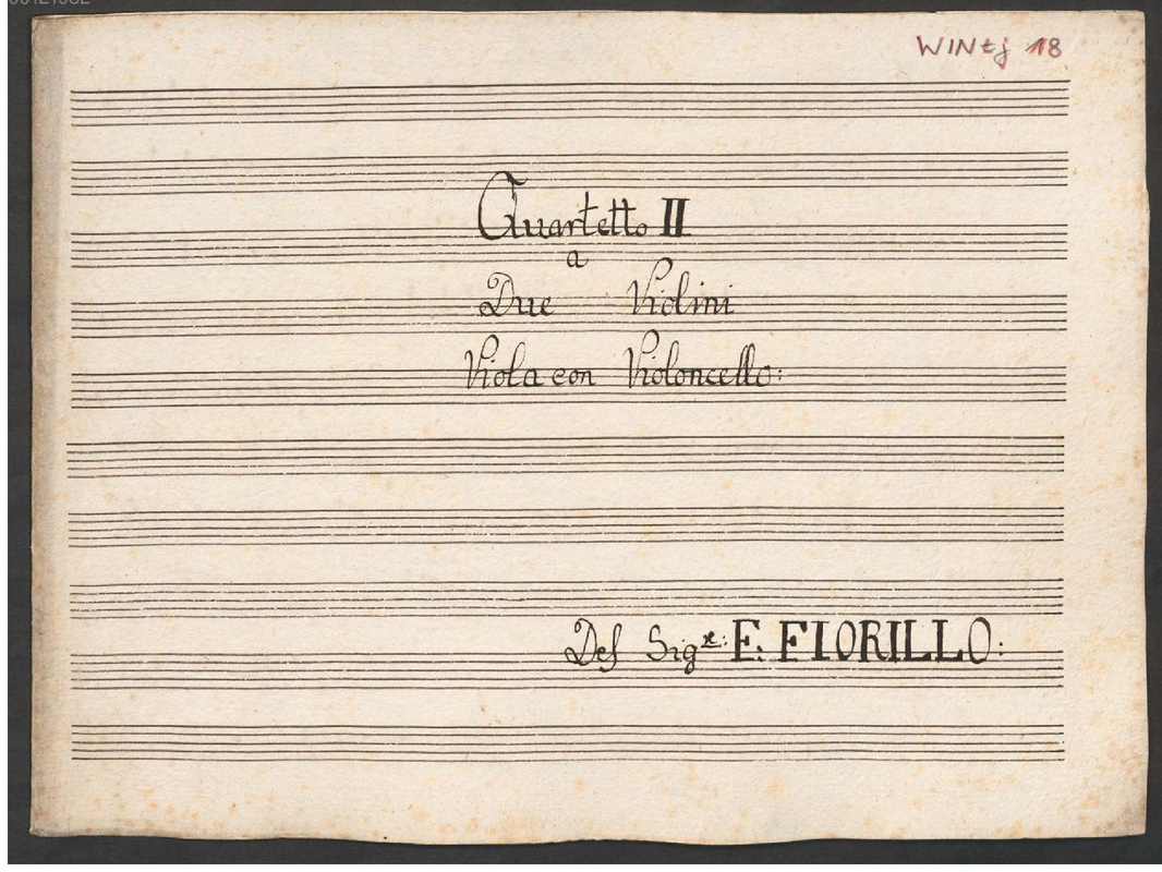 6 String Quartets (Fiorillo, Federigo) IMSLP