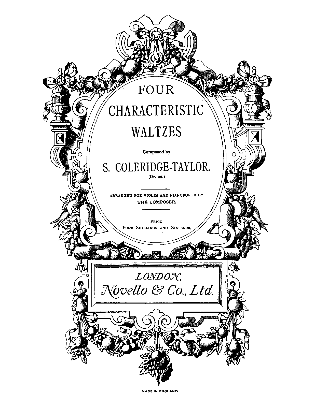 Four Characteristic Waltzes