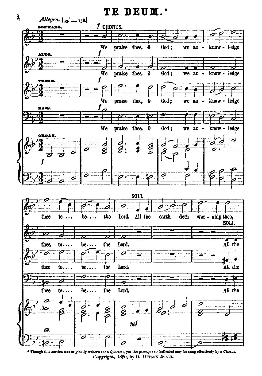 Te Deum In B-flat Major (Parker, James Cutler Dunn) - IMSLP