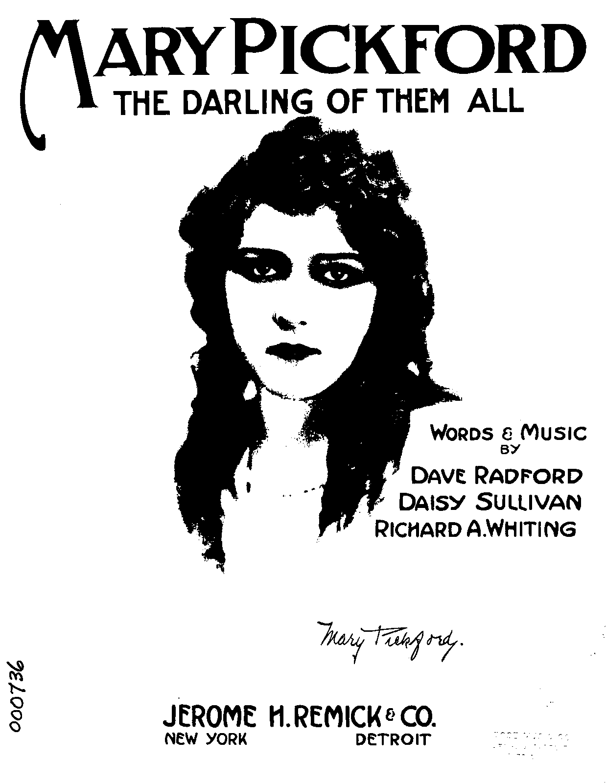 Mary pickford radford dave imslp