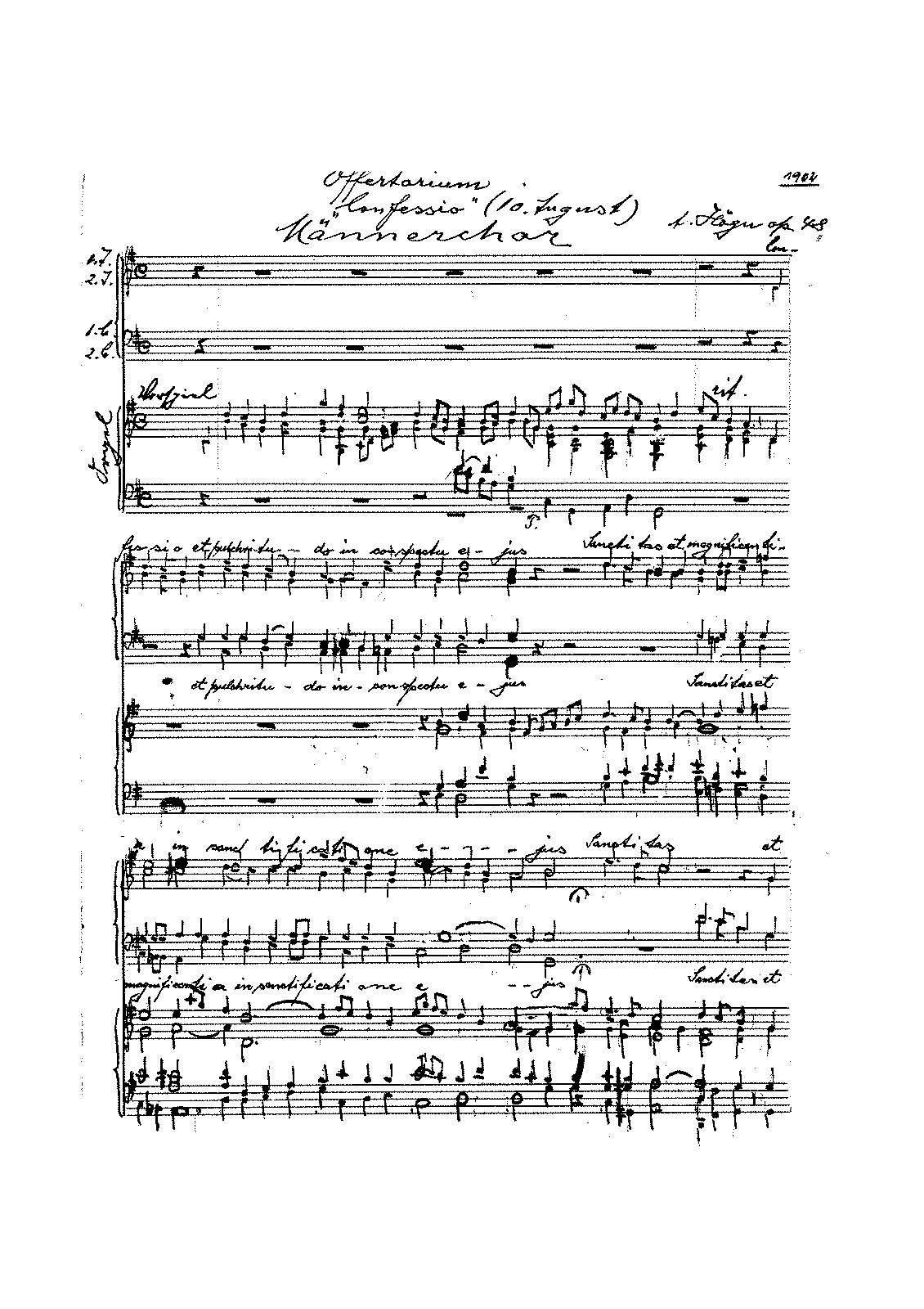 Offertorium in G major, Op.48 (Högn, August) - IMSLP