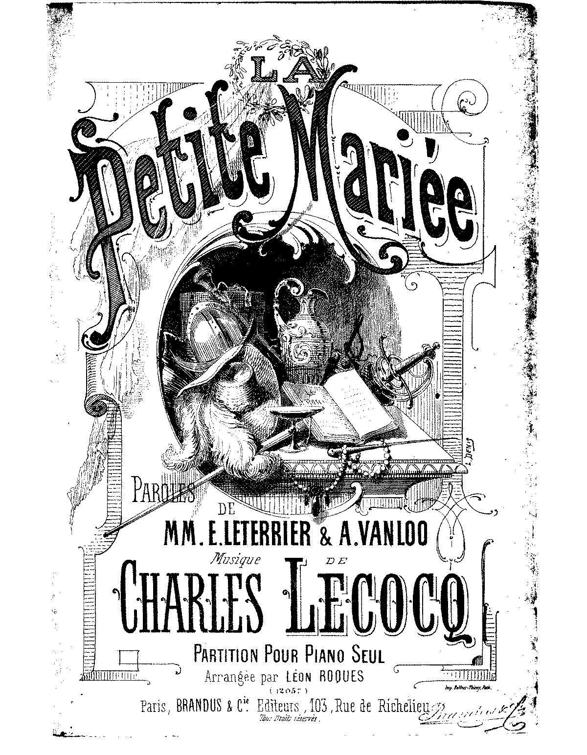 La Petite Mariée (Lecocq, Charles) - IMSLP