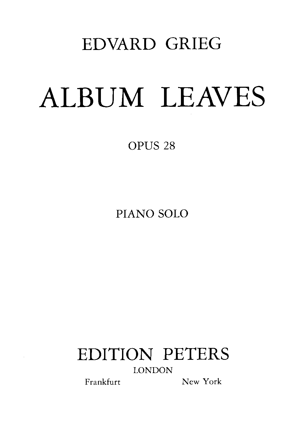 4 Album Leaves