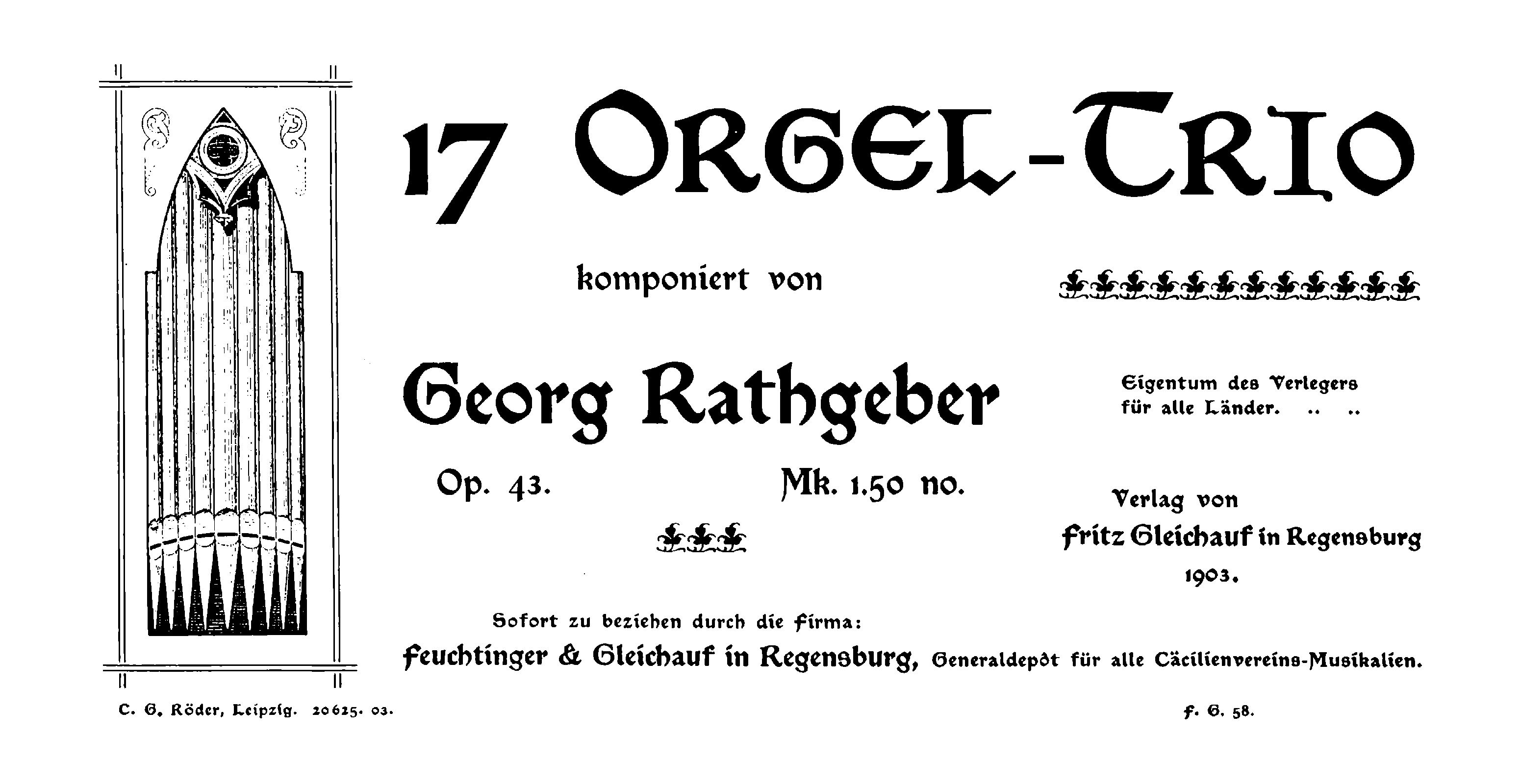17 Orgel-Trio