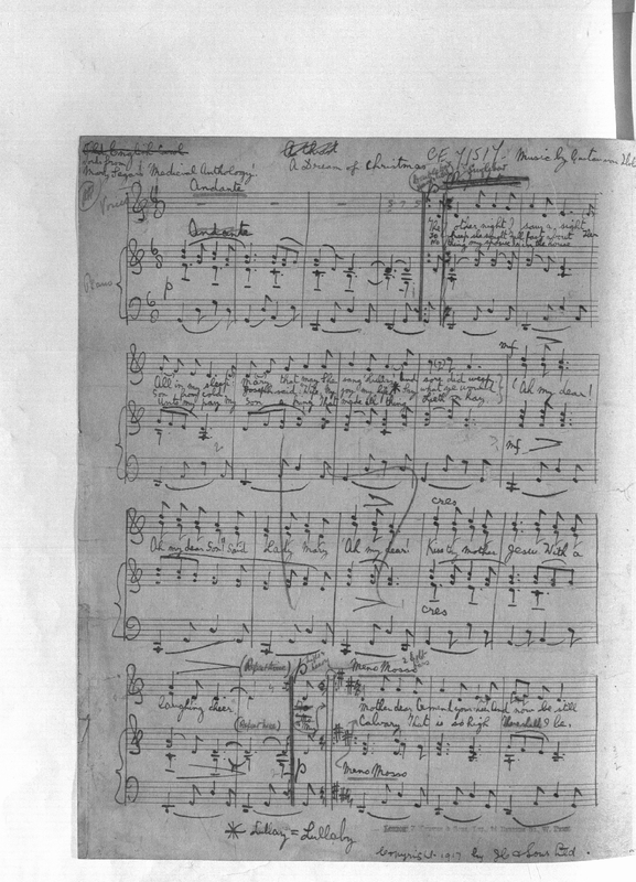 A Dream of Christmas, H.139 (Holst, Gustav) IMSLP