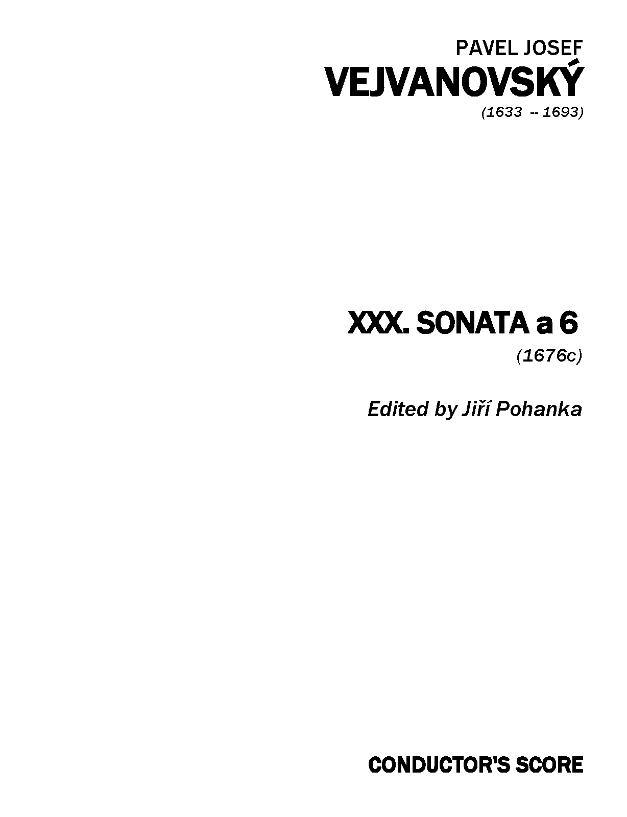 Sonata a6 (Vejvanovský, Pavel Josef) IMSLP