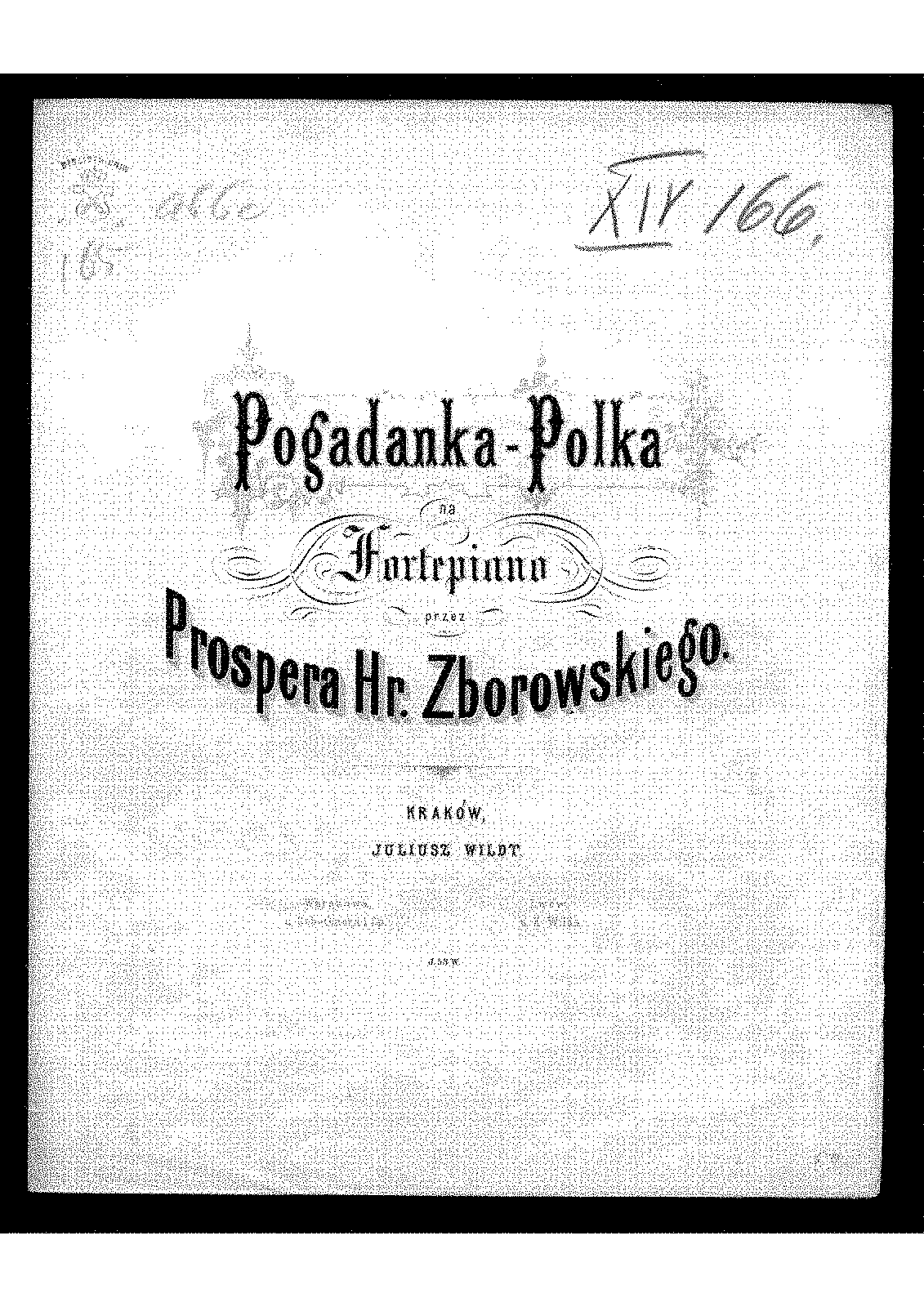 Pogadanka-polka (Zborowski, Prosper) - IMSLP