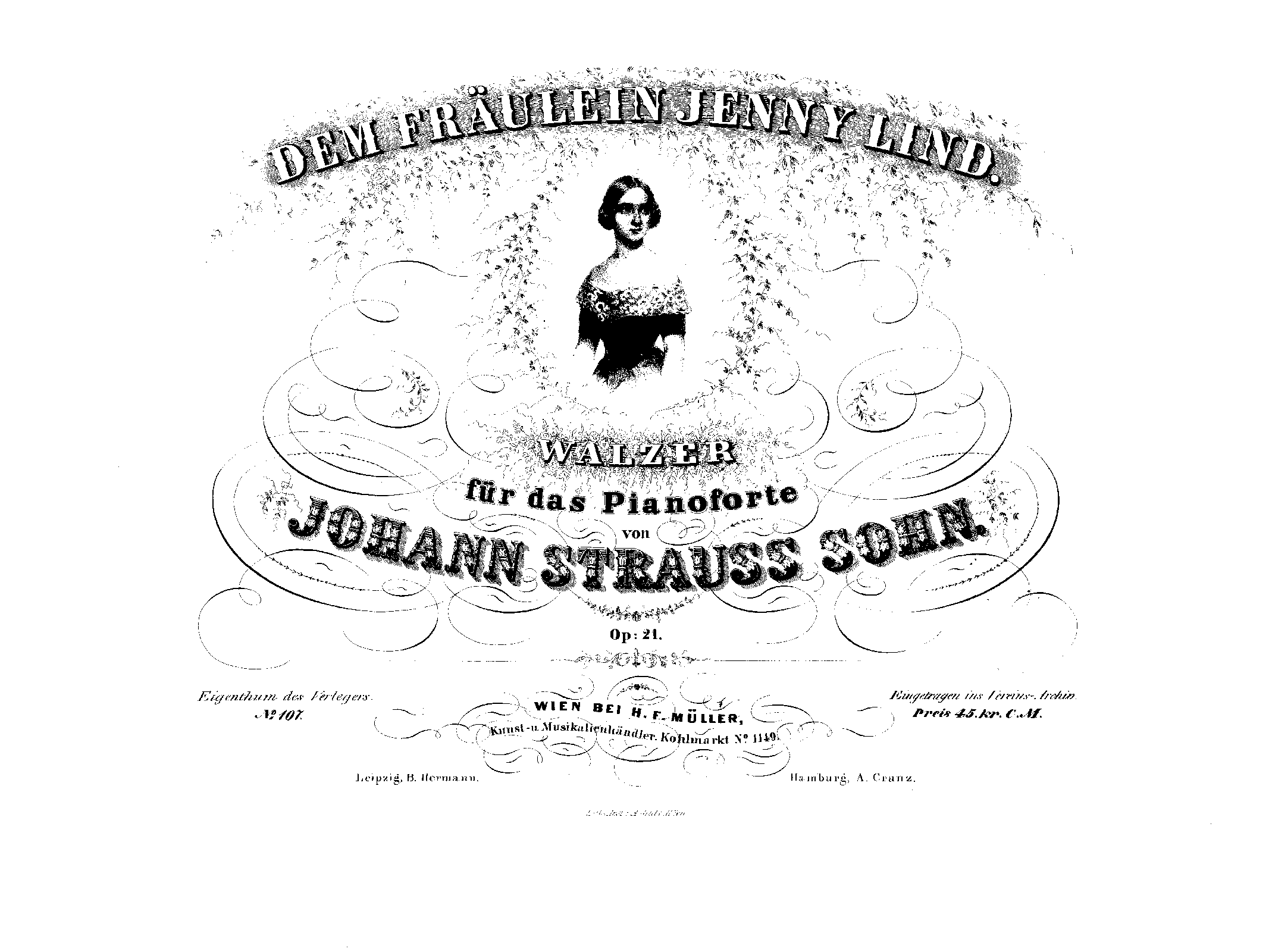 Lind-Gesänge Walzer, Op.21